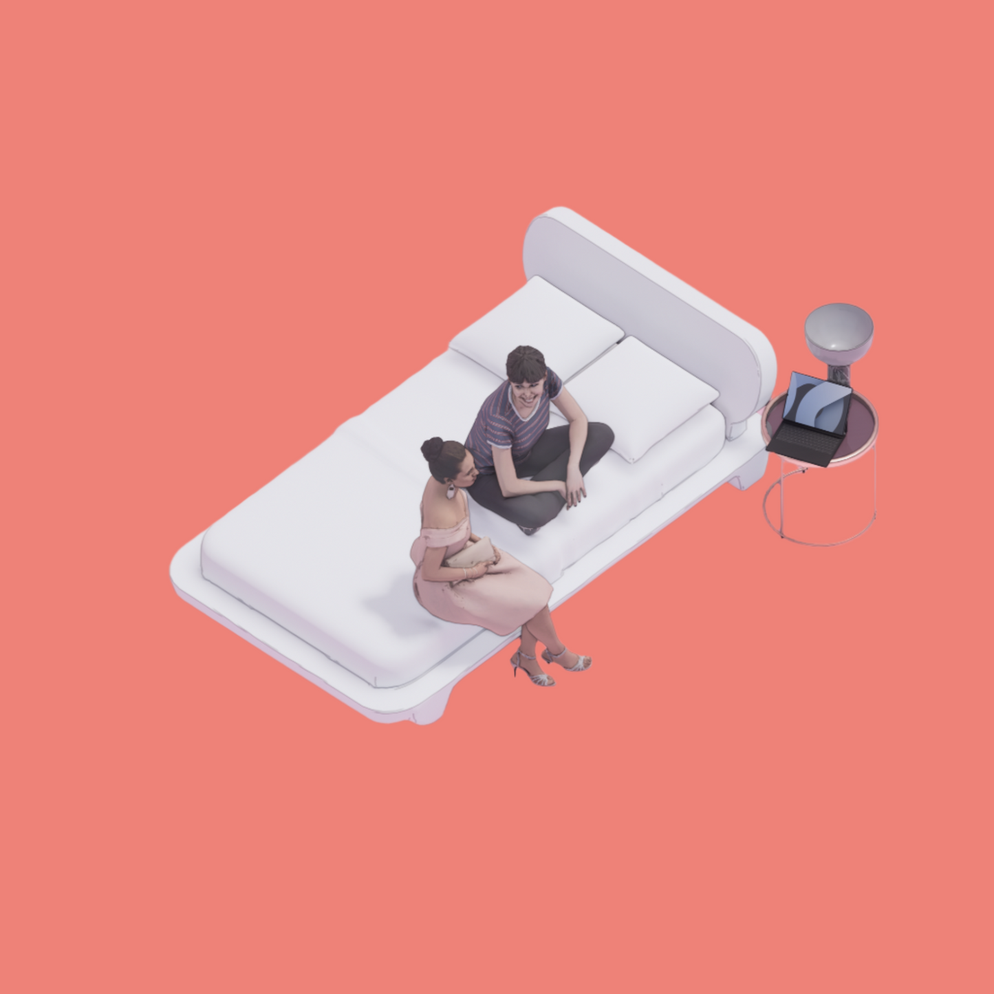 Sleek Modern Bed